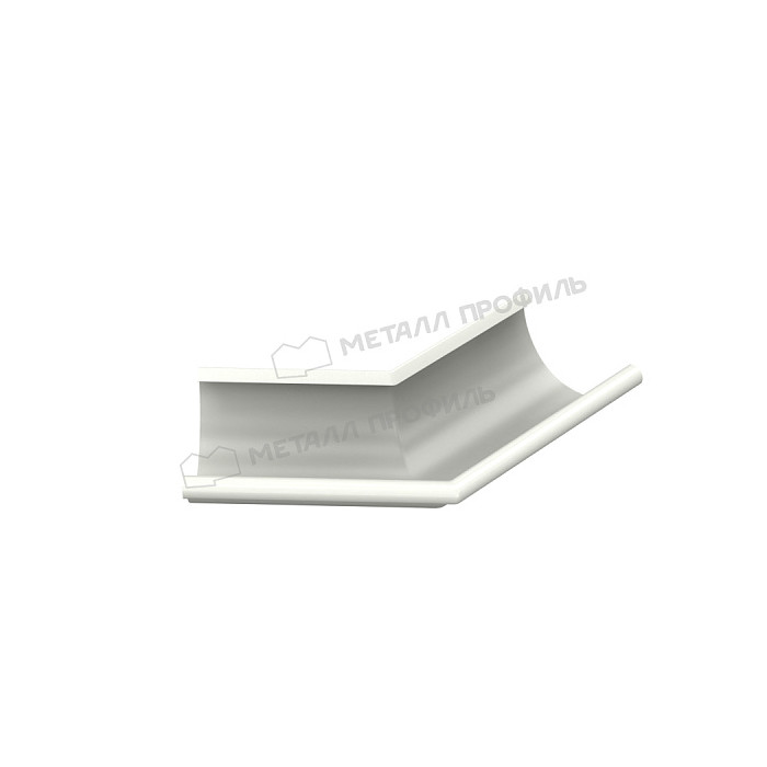 Угол желоба наружный 135 градусов МЕТАЛЛ ПРОФИЛЬ Foramina PUR D150 Ral 7024